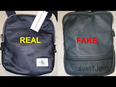 difference between real and fake calvin klein bag|calvin klein purses real.